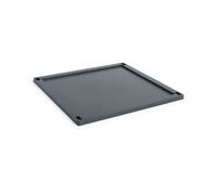 HAY Tapa grande Colour Crate Square plastic Charcoal