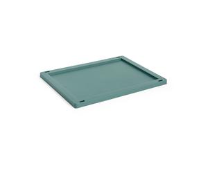 HAY Tapa mediana Colour Crate plastic Dark green
