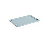 HAY Tapa pequeña Colour Crate plastic Dusty blue
