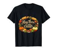 Hay There Cutie Cottagecore - Corona de Calabaza Camiseta