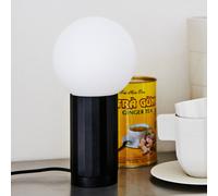 HAY Turn on lámpara mesa LED atenuador, pie negro