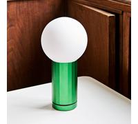 HAY Turn on lámpara mesa LED atenuador, pie verde