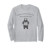 Hay un Oso detrás de ti 100% Divertido Manga Larga