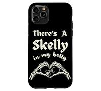 Hay un Skelly en mi Vientre mamá para ser gótica Espeluznante Madre Carcasa para iPhone 11 Pro