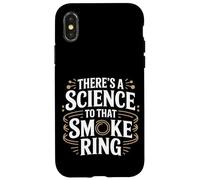 Hay una ciencia en ese anillo de humo Fumar carne Carcasa para iPhone X/XS
