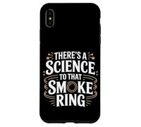 Hay una ciencia en ese anillo de humo Fumar carne Carcasa para iPhone XS Max
