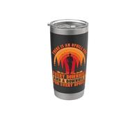 Hay una cuesta arriba para cada Ultra Marathoner Trail Running Vaso térmico de acero inoxidable de doble pared