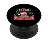 Hay una Galleta en Este Horno Navidad Embarazo Pan de Jengibre PopSockets PopGrip Adhesivo