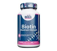Haya Labs Biotina Fuerza Máxima, 10000Mcg - 100 Tabletas 80 g