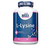 Haya Labs L-Lisina, 500 Mg, 100 Capsulas, 100 Gramas