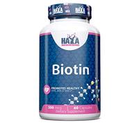 Haya Labs La Biotina, 500Mcg - 60 Caps 60 g