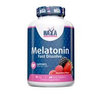 Haya Labs Melatonina Fast Dissolve 10 mg, Mixed Berry - 60 Tabletas