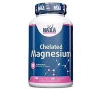 Haya Labs Quelato De Magnesio, 200 Mg - 60 Caps 60 g
