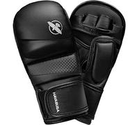 Hayabusa T3 7oz Guantes de Entrenamiento Sparring MMA para Hombres y Mujeres - Negro, Pequeño