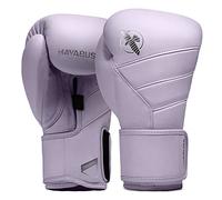 Hayabusa T3 Kanpeki Guantes de Boxeo de Cuero para Hombres y Mujeres para Entrenamiento de Entrenamiento con Bolsa Pesada y Manoplas - Wisteria Purple, 12oz