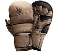 Hayabusa T3 LX Guantes de Entrenamiento de Sparring MMA de Cuero de 7 oz para Hombres y Mujeres - Marrón, Grande