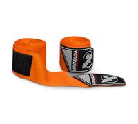 Hayabusa Vendas de Boxeo con Presilla para el Pulgar, Estilo Mexicano, 4 Metros, para Boxeo, MMA, Kickboxing, Muay Thai y Artes Marciales (Naranja)