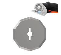 Hayaww 40 mm Cuchilla de Tijera Eléctrica Cuchilla de Repuesto para Cúter Rotativo Eléctrico Tijeras Eléctricas Inalámbricas Cuchillas Cortador Rotativo para Caja de Cartón Alfombras Cuero Tela (C)