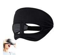 Hayaww VR Eye Mask VR Face Cover transpiración Banda Banda Banda Banda Banda de Sudor Ajustable VR Transpirable máscara de Ojos Lavable Banda para Oculus Quest 2 Go HTC Vive PS VR (D)