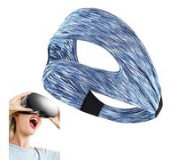 Hayaww VR Eye Mask VR Face Cover transpiración Banda Banda Banda Banda Banda de Sudor Ajustable VR Transpirable máscara de Ojos Lavable Banda para Oculus Quest 2 Go HTC Vive PS VR (B)