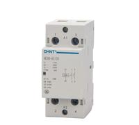 HAYCHE CHINT NCH8-63/20 Contactor Modular AC doméstico 220V 230V AC 63A 1NO 1NC 2NO 2NC (Color : NCH8-63A-20 2NO)