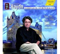Haydn: Complete Symphonies Vol. 21 [Thomas Fey, Heidelberger Sinfoniker] [Hanssler Classic: 98.014] by Heidelberger Sinfoniker