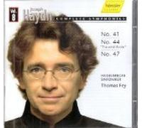 Haydn : Complete Symphonies Vol. 8 No. 41 No. 44 "Trauersinfonie" No. 47 [RARE]