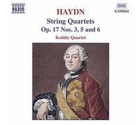 Haydn Franz Joseph - Haydn : Quatuors à cordes Op.17, n° 3, 5 et 6