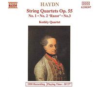Haydn Franz Joseph – Cuartetos de cuerda Op. 55 n.º 1, 2 y 3 – NAXOS