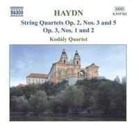 Haydn, J. - Haydn : Quatuors à cordes Op. 2, n° 3 et 5 - Op. 3, n° 1 et 2