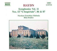 Haydn, J. – Symphonies vol. 11 No 53 "L'Impériale", 86 & 87 – NAXOS