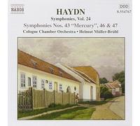 Müller-Brühl,Helmut - Haydn : Symphonies vol.24 n° 43, 46, 47
