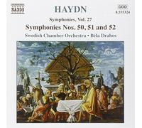 Bela Drahos – Haydn: Sinfonías vol. 27 n.º 50, 51, 52 – NAXOS