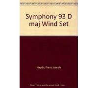 Haydn, Joseph. Symphony in D Major Hob. I:93/ Winds