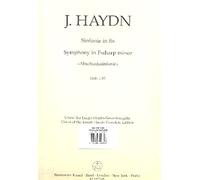Haydn, Joseph. Symphony in F sharp minor Hob.I:45/