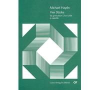 Haydn, Michael: Vier Stücke - Mixed Choir - SCORE