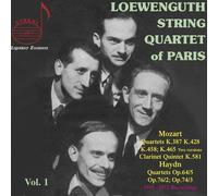 Haydn & Mozart : Quatuors à cordes / Loewenguth Quartet of Paris - Vol.1