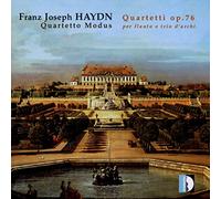 Haydn : Quatuors pour flûte et cordes, op. 76. Quatuor Modus.