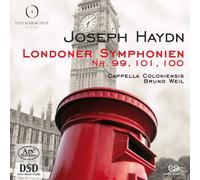 Haydn:sinfonias 99, 100 y 101 ´el reloj´