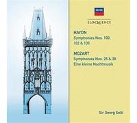 Haydn: Sym Nos. 100, 102, 103. Mozart: Sym Nos.25 & 38; Etc