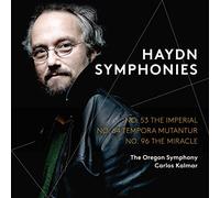 Haydn Symphonies N 53 en Re Majeur/the Imperial N 64 en la Majeur/Tempora Mutantur N 96 en Re Majeur/the Miracle