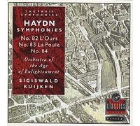 haydn symphonies no 82 l'ours no 83 la poule no 84