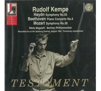 Haydn: Symphony No.55; Beethoven Piano Concerto No.4; Mozart: Symphony No.39 by Nikita Magaloff (2014-02-11)