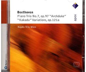 Haydn Trio Wien - Beethoven : Piano Trio No.11, 'Kakadu Variations' & Piano Trio No.7, 'Archduke' - Apex