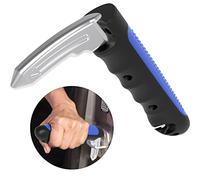 Haydyson Manija de coche multifunción para ancianos y discapacitados, mango de asistencia para puerta automotriz 3 en 1, cortador de cinturón de seguridad, interruptor de ventana, manija de puerta de