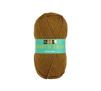 Hayfield Bonus Aran - Hilo (596), 100 g, color bronce