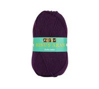 Hayfield Bonus Aran - Hilo (840), color morado (100 g)