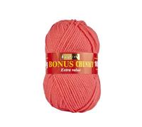 Hayfield Bonus Chunky, Bright Coral (578), 100 g Sirdar