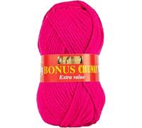 Hayfield Bonus Chunky, rosa eléctrico (572), 100 g por Sirdar