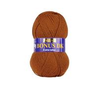 Hayfield Bonus DK - Hilo doble para tejer, avellana (567), 100 g por Sirdar